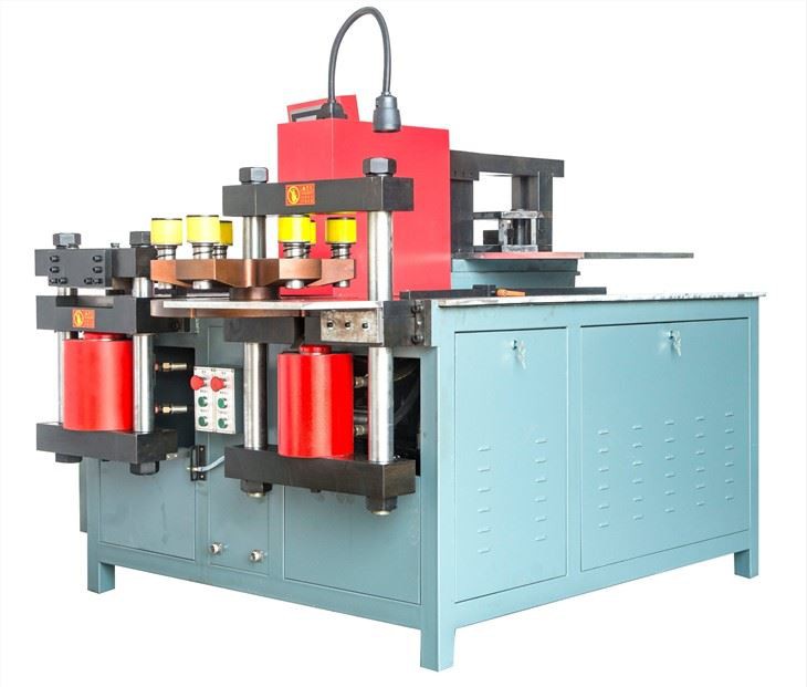 High Quality CNC Hydraulic 3 In1 Busbar Processing Machine For Copper