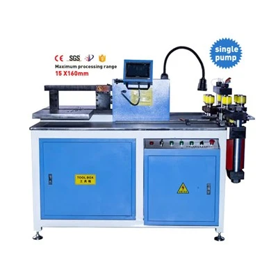נחושת הידראולית 3 In1 Bar Bus Bar Machine